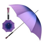 Walking Sticks Ombrello Donna Asta Fissa impugnatura gioiello Milord Swarovski Rosa