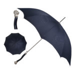 Walking Sticks Ombrello Uomo Asta Fissa impugnatura argentata leone