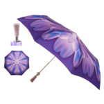 Walking Sticks Ombrello Donna Asta Pieghevole impugnatura gioiello milord Swarovski rosa