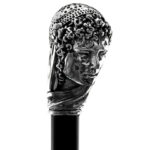 Walking Sticks Bastone da passeggio elegante impugnatura dea Venere Argento
