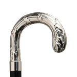 Walking Sticks Bastone da passeggio elegante impugnatura Crook Foglie Acanto