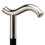 Walking Sticks Bastone da passeggio elegante impugnatura Stampella Argento