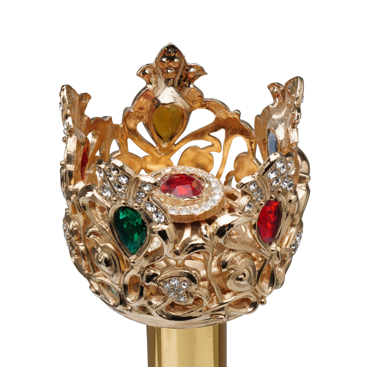 CSWS375D (1)WS-CS375D-FBM Walking Sticks Calza scarpe con impugnatura placcata oro 18k corona Swarovski Walking Sticks Calza scarpe con impugnatura placcata oro 18k corona Swarovski