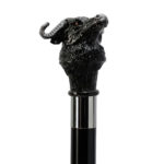 Walking Sticks Bastone con impugnatura modellata e dipinta a mano bufalo